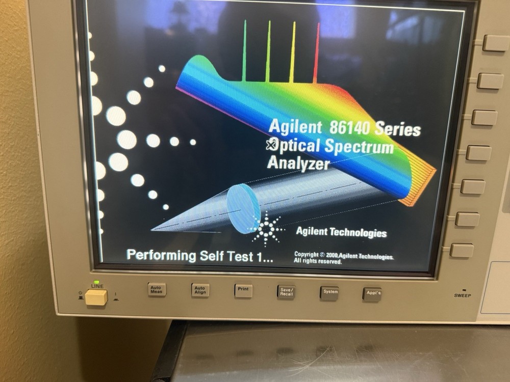 agilent 86140b optical spectrum analyzer