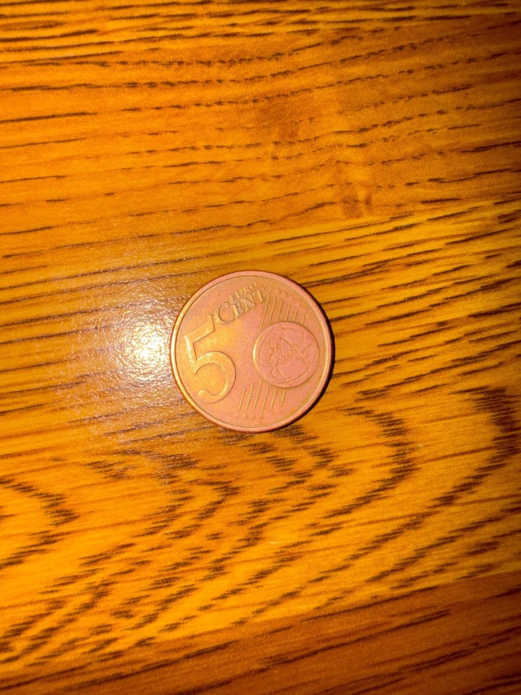5 centavos de euro canadiense 2002 D