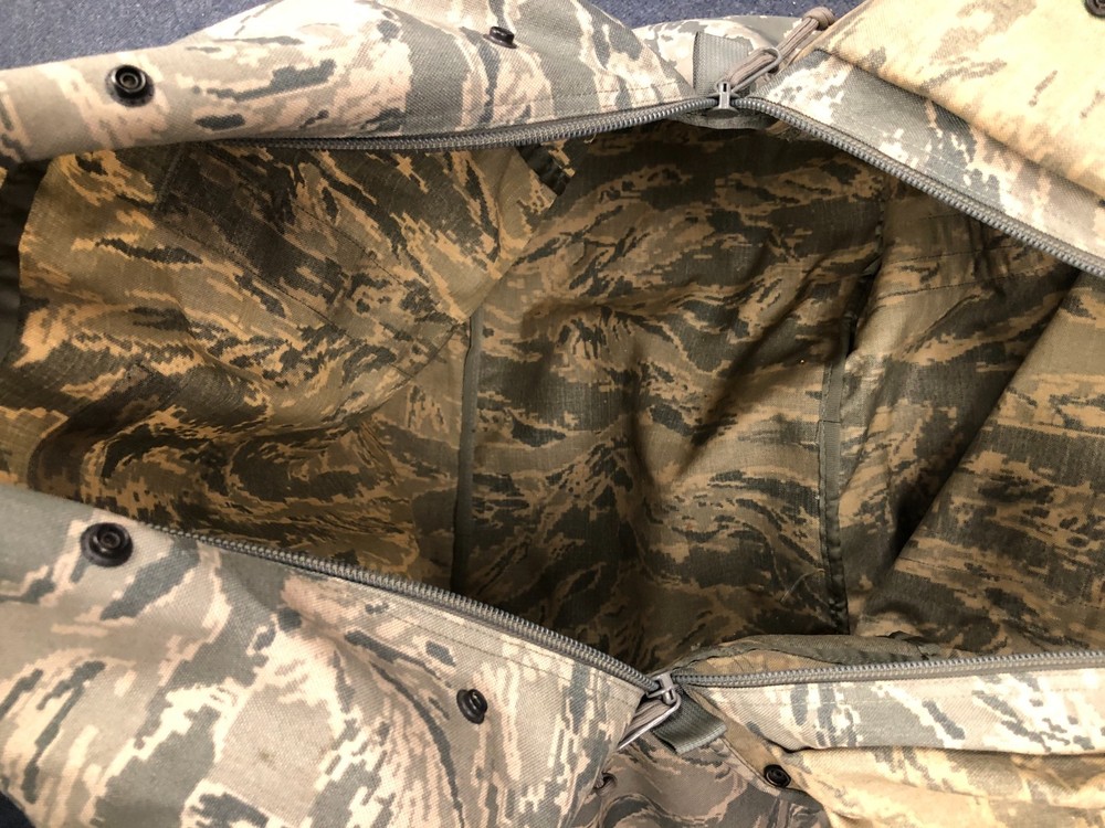 Force Protector Large ABU Camo Deployment Duffle Gear Bag Backpack. Large Pack