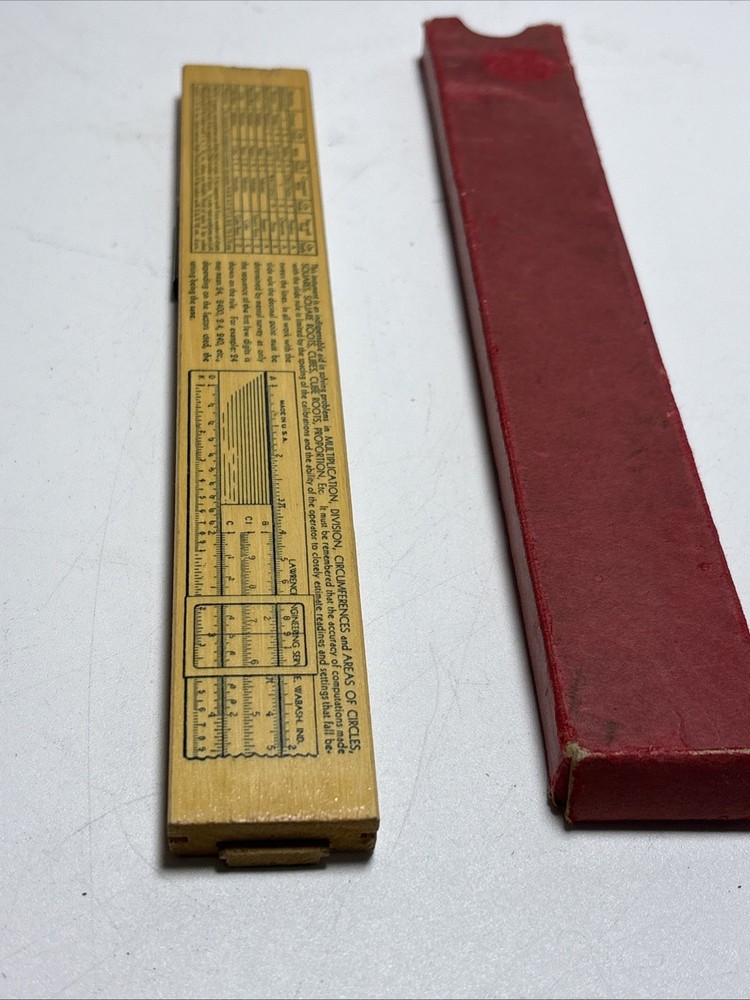Vintage Lawrence Engineering Service Slide Rule 8-B