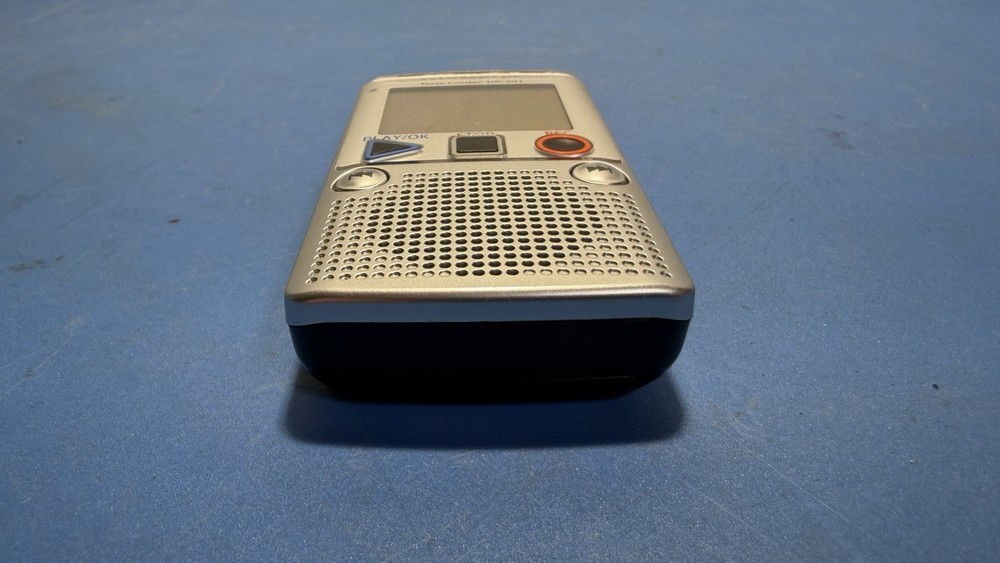 Olympus Note Corder DP-201 Digital Voice & Record Playback Tested/Working