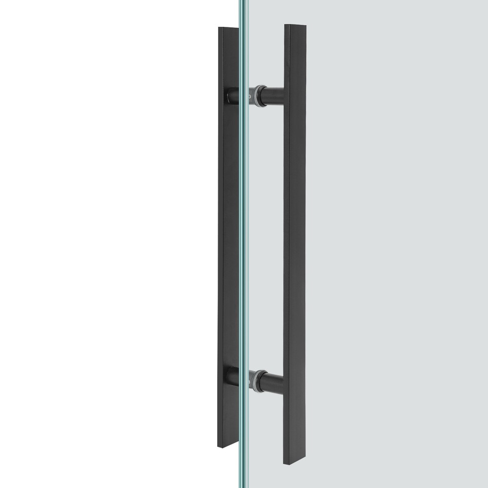 Pair of Pull Push Sliding Barn Door Handles Commercial H Shape Door Pull Handle