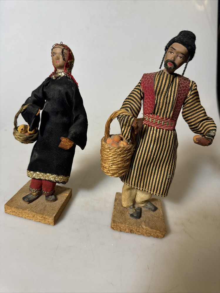2 Hand made dolls  by Sabra, Israel