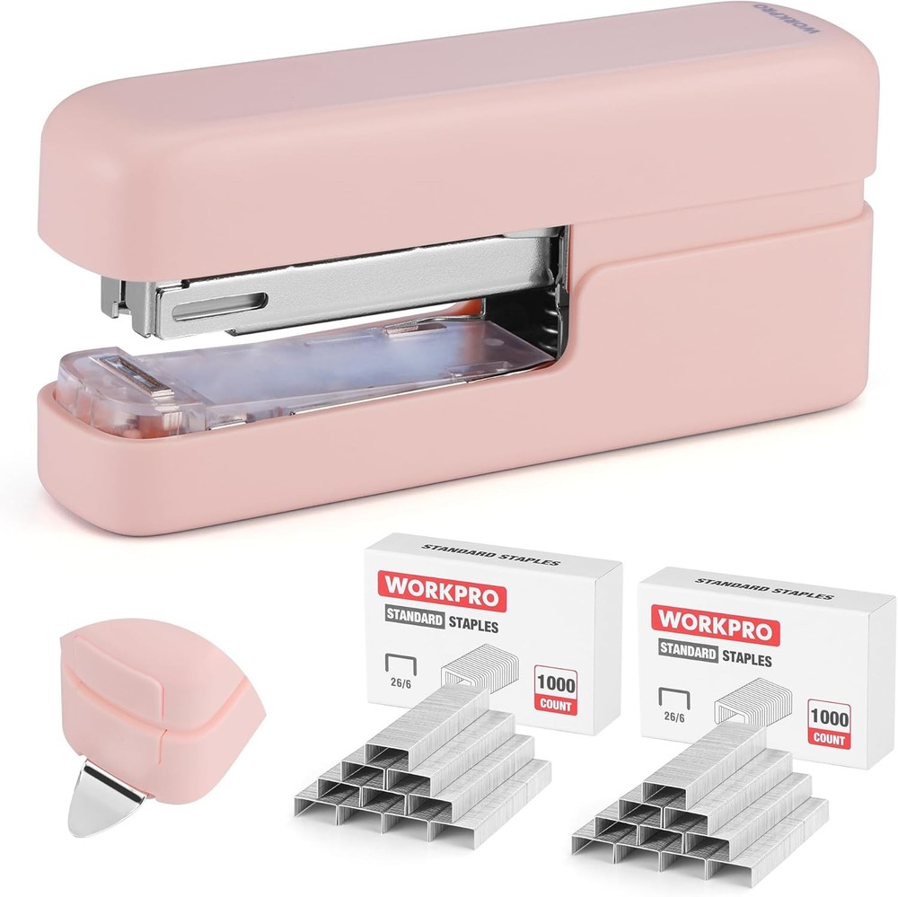 WORKPRO 2-in-1 Stapler & Remover 40 Sheets w/2000 Standard Staples Office Tool