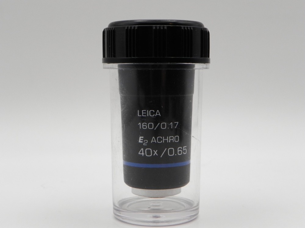 Leica E2 Achro 40x/0.65 Objective 160/0.17 RMS Microscope