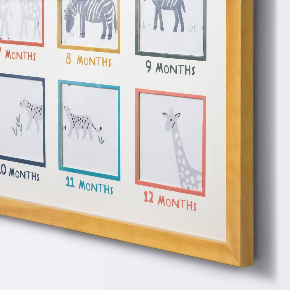 Milestone 4" x 4" Image Opening Picture Frame - Multi Bright with