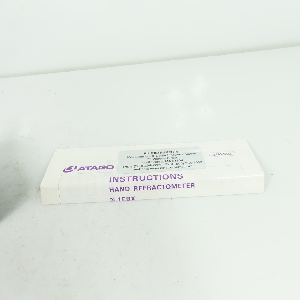 Atago N-1EBX Hand Refractometer 0-32%