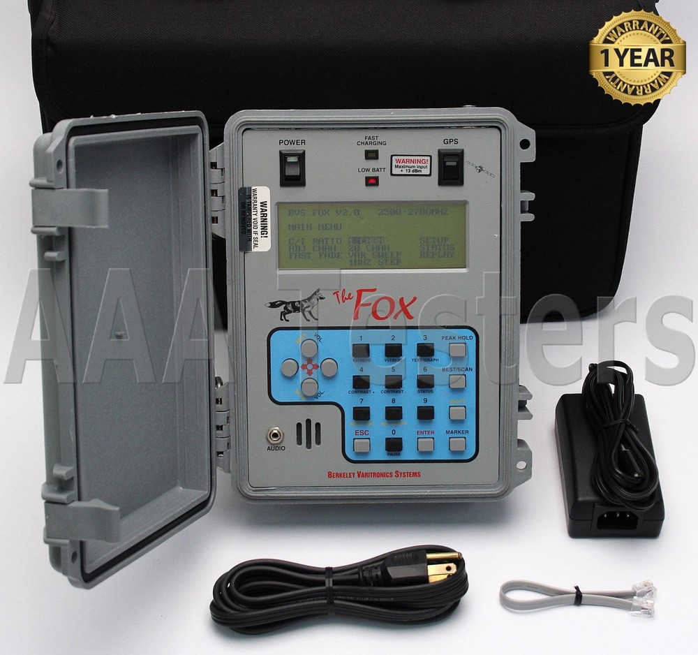 Berkeley Varitronics Systems The Fox Signal Strength Meter 2500-2700MHz