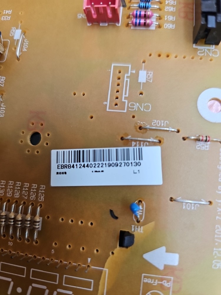 LG EBR84124402 OEM Microwave PCB Assy Display Board