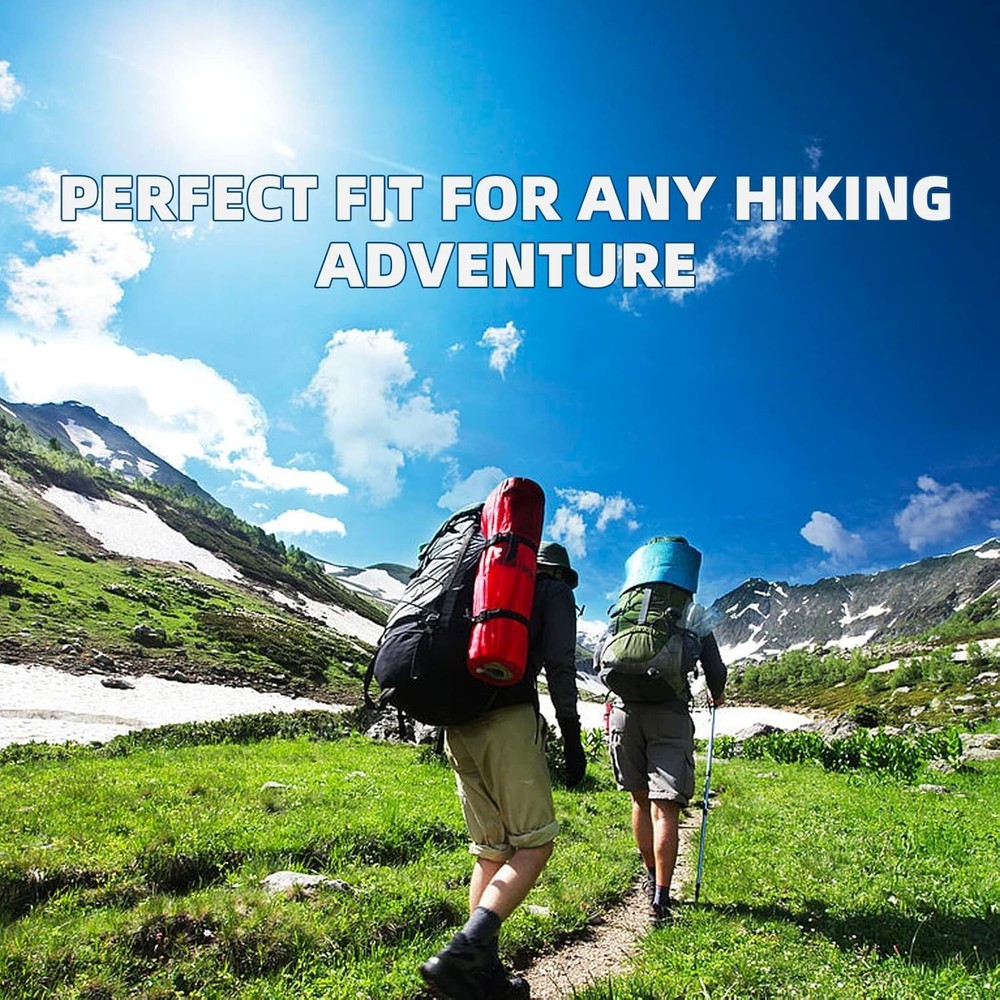 Replacement Rubber Tips for Most Trekking Poles - 6 Pack for Ultimate Support