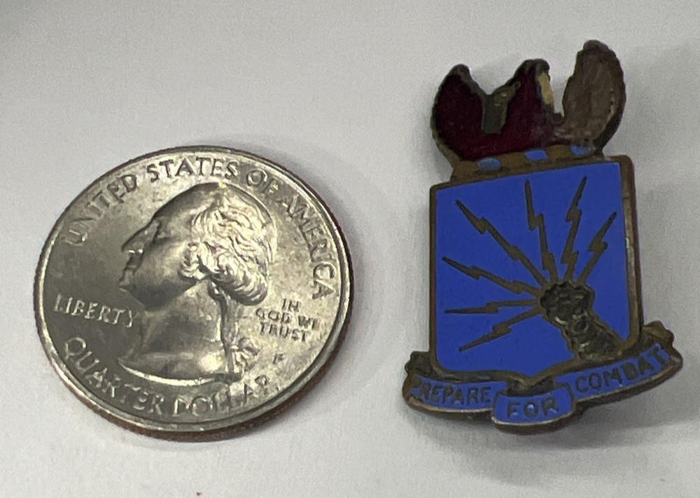 WW2 US Army USAAF Eastern Flying Training Command "Prepare For Combat" Lapel Pin