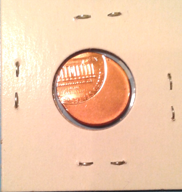United States 1 Cent Error coin.