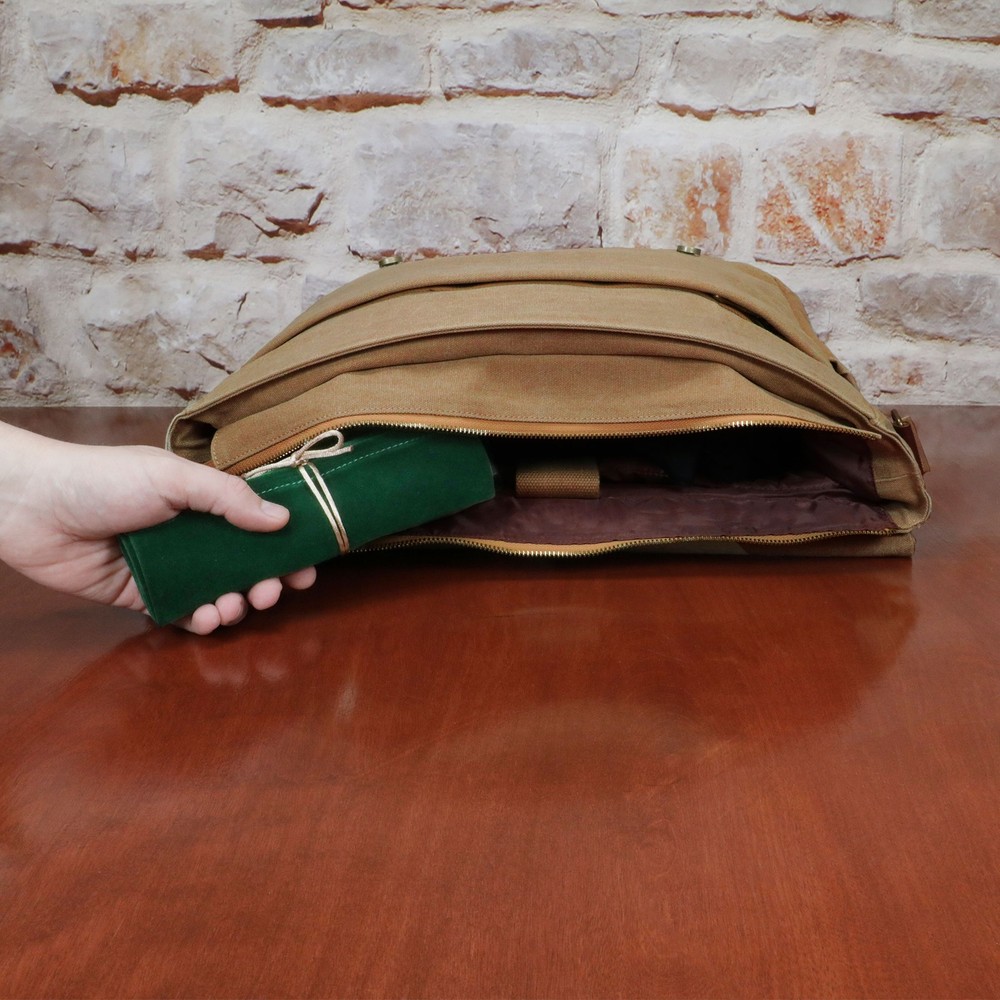 ENHANCE Roll on a Scroll™ Dice Rolling Mat & 7pc Acrylic Dice Set