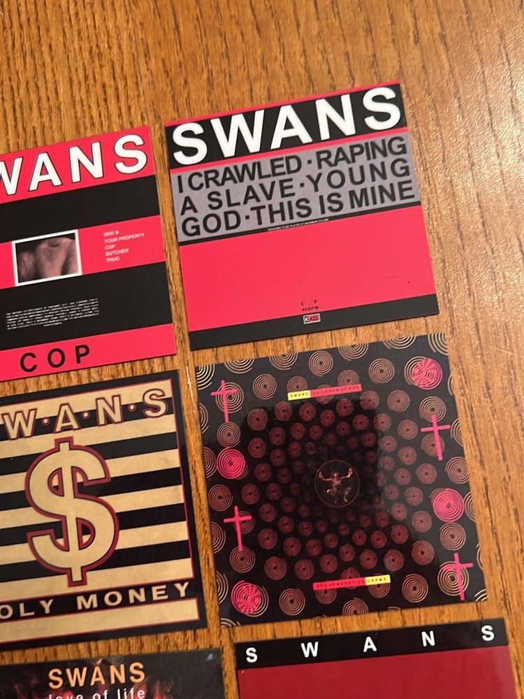 Swans fridge magnets