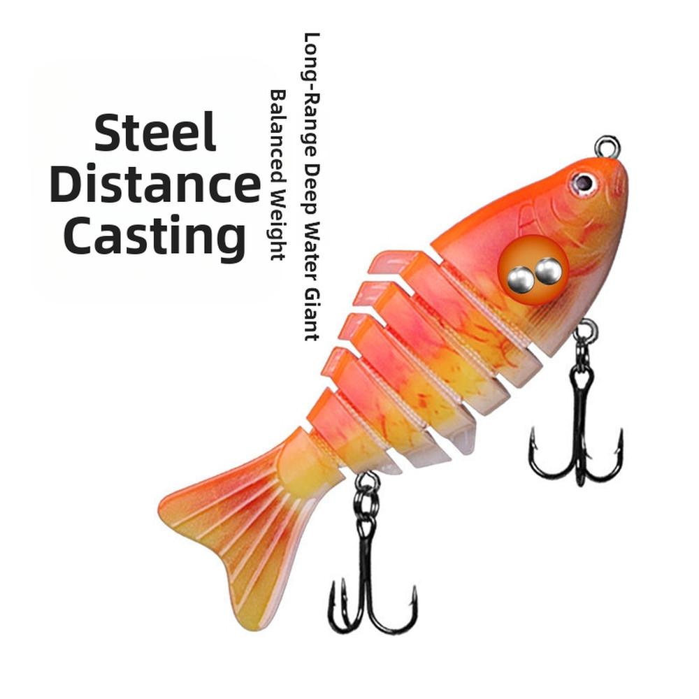 For multi-Segmented Trout Lure with Abrasion Resistant Fabric Construction