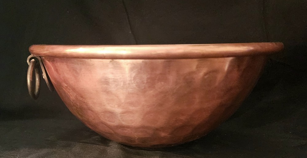 Vintage Copper Mixing Bowl