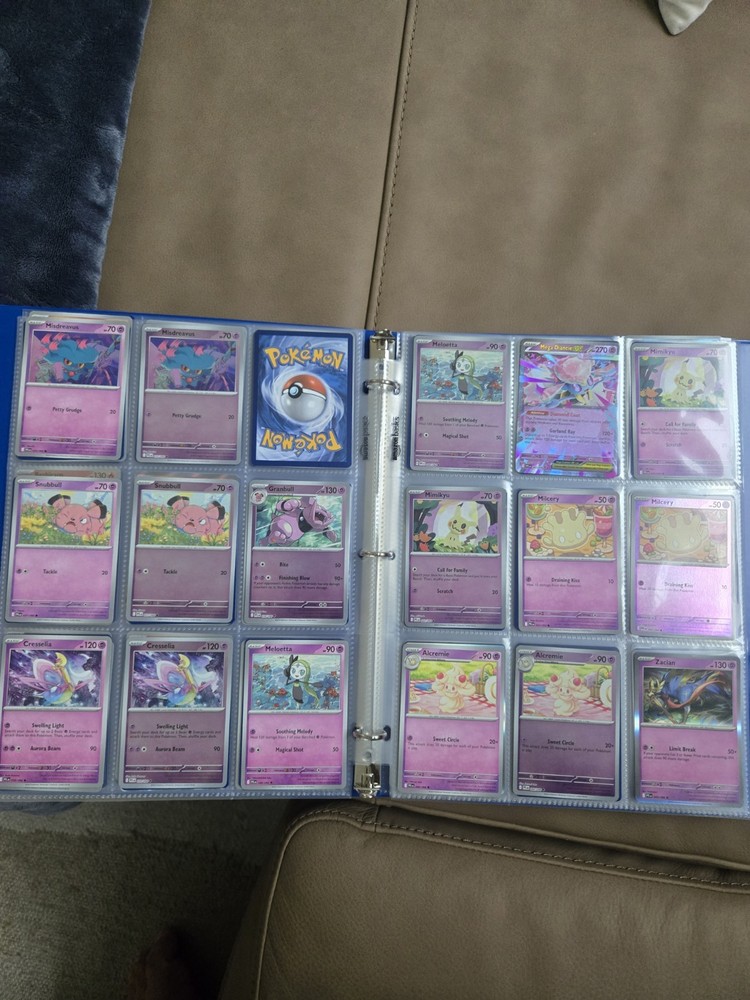 Phantasmal Flames 95% Complete Master Base Set. C/H/R/Ex/Trainers. Binder