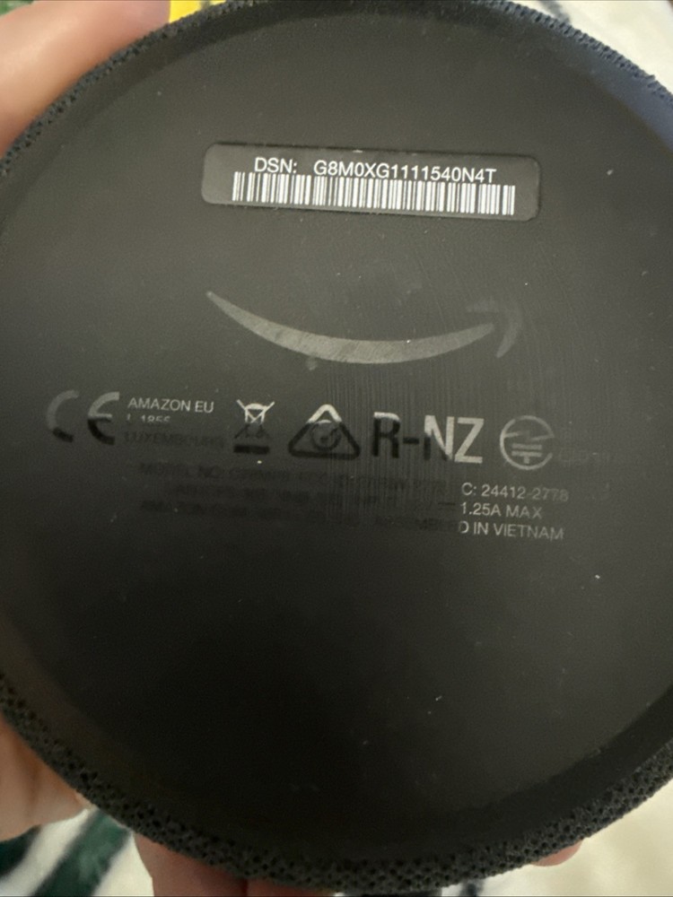 Amazon echo dot 3rd generation smart speaker