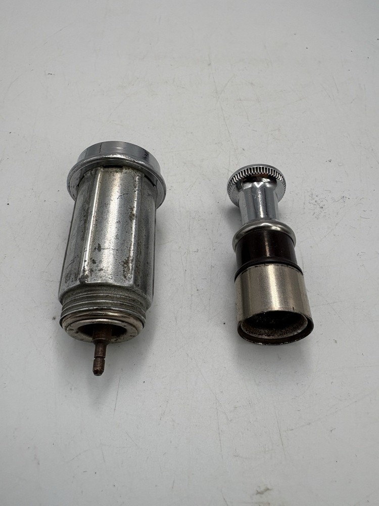 Vintage GM Automobile Cigarette Lighter And Housing Untested