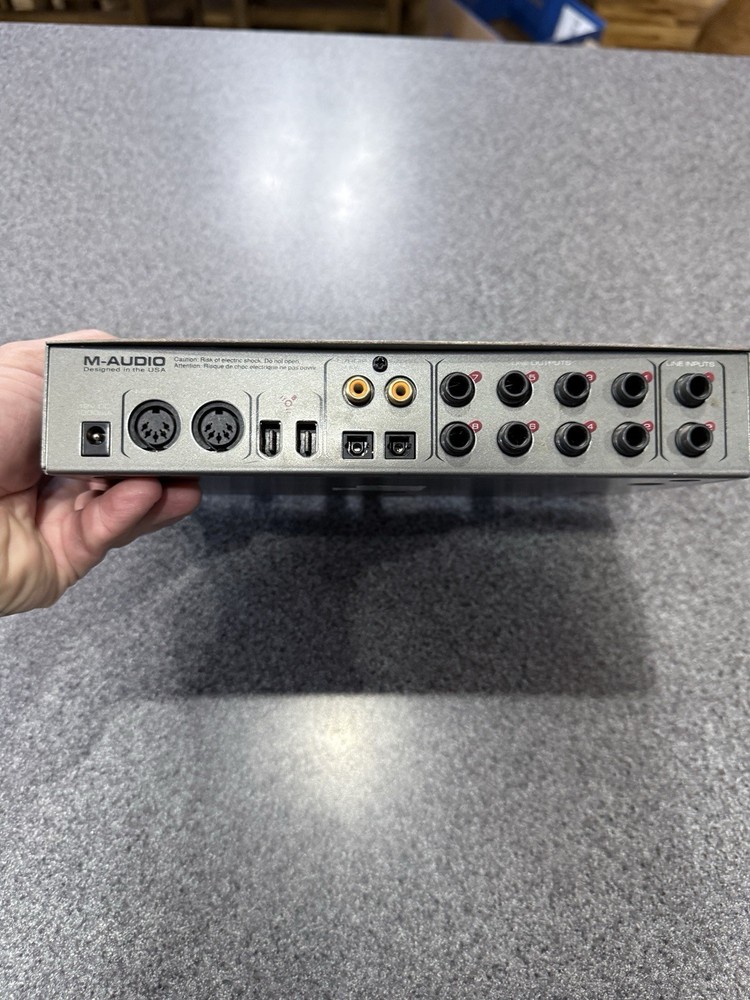 M-Audio FireWire 410 Microphone Receiver MIDI Audio Interface