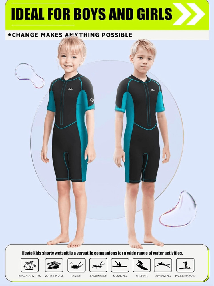 NWT Hevto kids wetsuit size 14