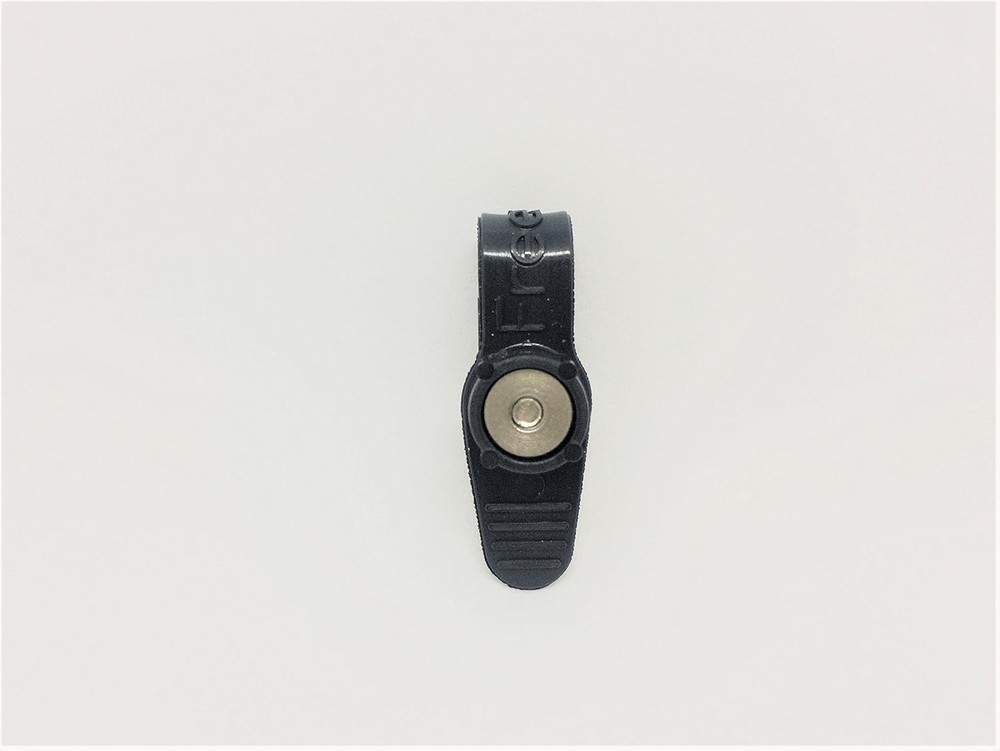 Dog Tag Silencer and Connector, One Size, Graphite