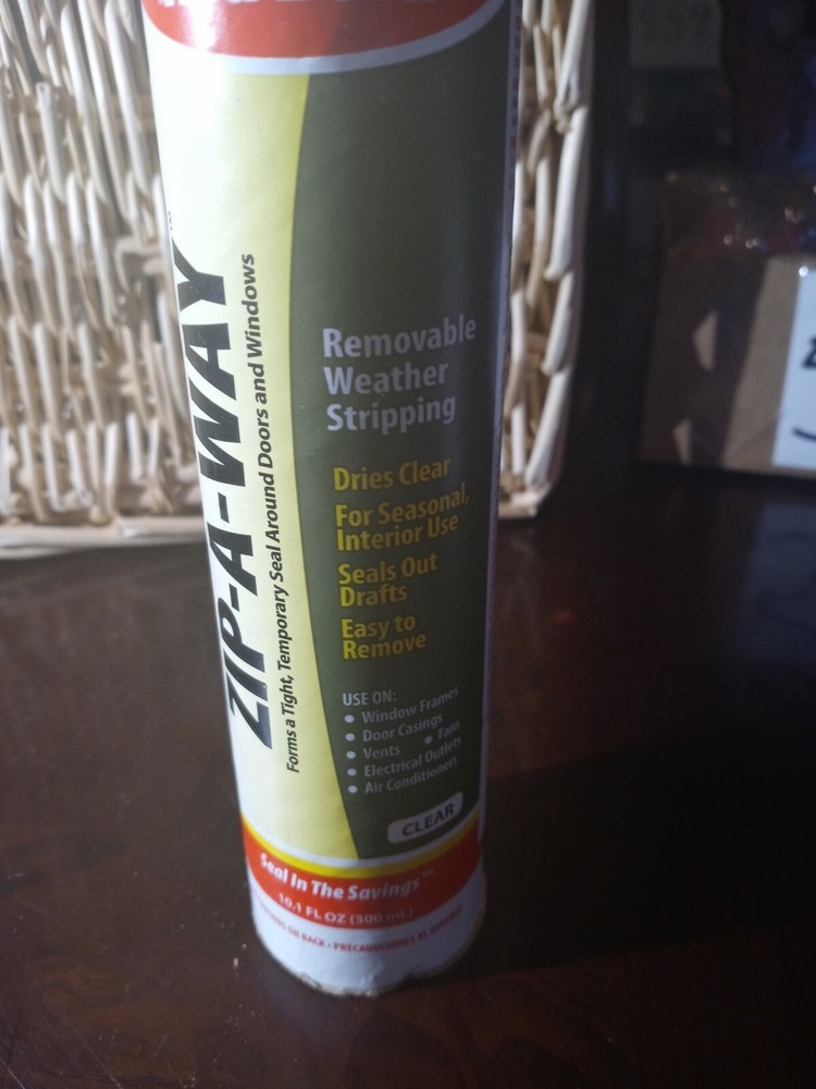 Zip-A-Way Red Devil Forms Tight Seal Around Doors and Windows