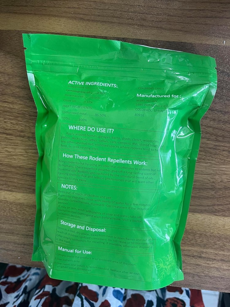 "12 Pack Vamoose Natural Rodent"