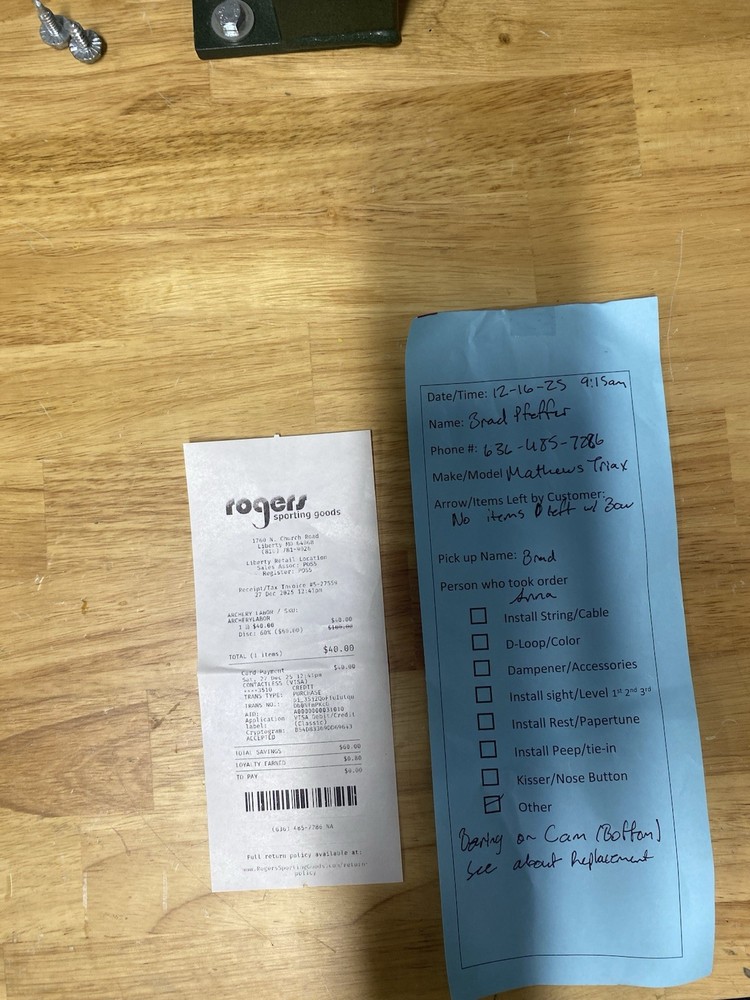 Mathews Halon 6 70# 28” draw