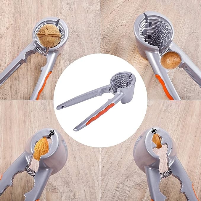 1PC Multi Function Walnut Cracker Cookie Nut Shell Nuts Cracking Tool Heavy Duty