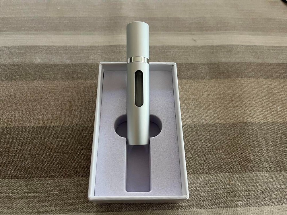 RIMOWA Perfume Atomizer Bottle Case Container Gray Novelty New