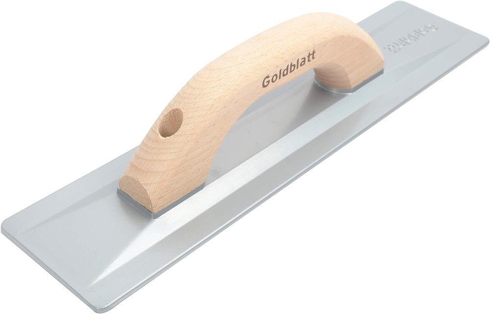 Goldblatt 16 Inch Cast Magnesium Bevel End Float With Smooth Wood Handle