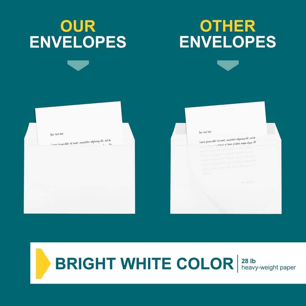 EnDoc 9x12 Booklet Envelopes - 15 pack - Mailing Envelopes Self Seal with Pee...
