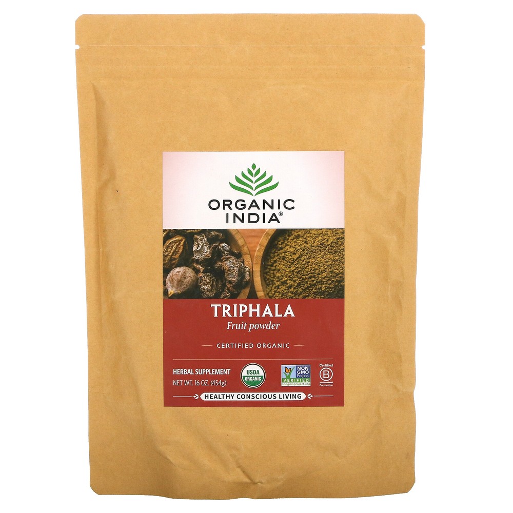 Triphala, Fruit Powder, 16 oz (454 g)