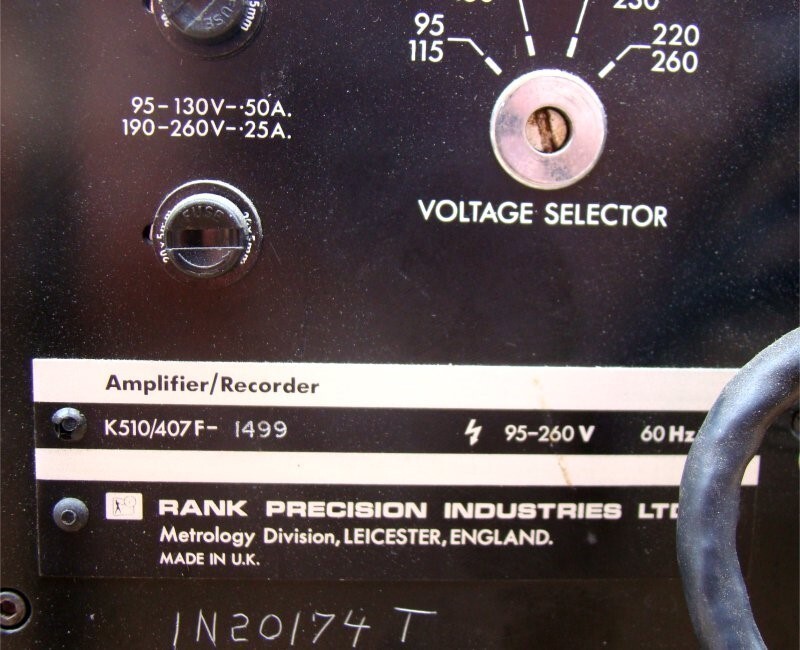 Taylor Hobson Talysurf 10 Surface Roughness Checking Machine w/ Height Column