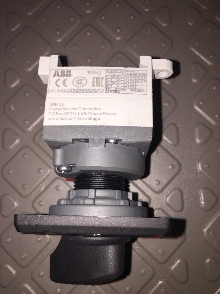 ABB OC25G02DNBN00S02XO Cam Selector Switch
