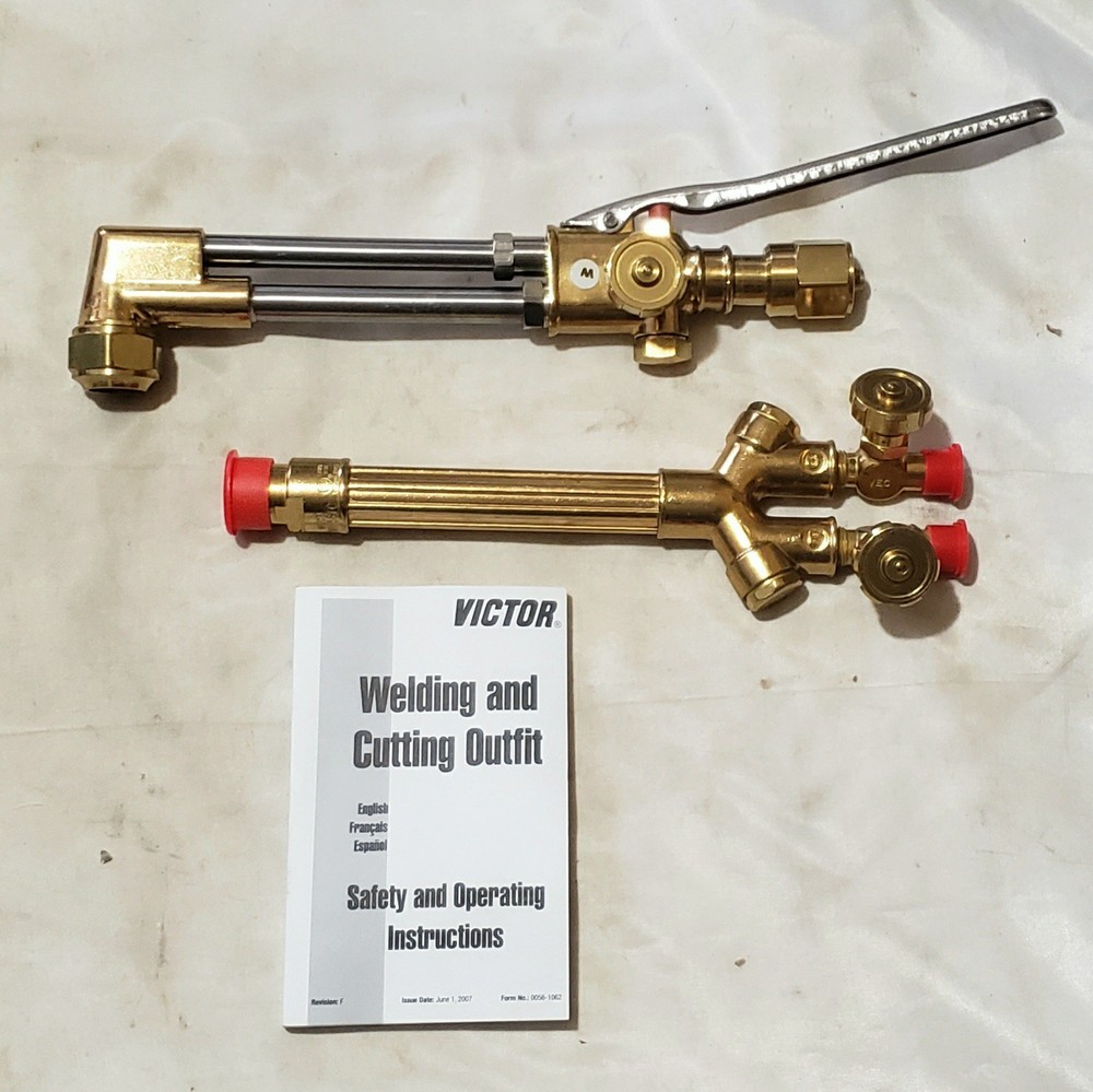 Victor Cutskill Cutting Welding Torch Set CA370-V Attachment WH36FC Handle
