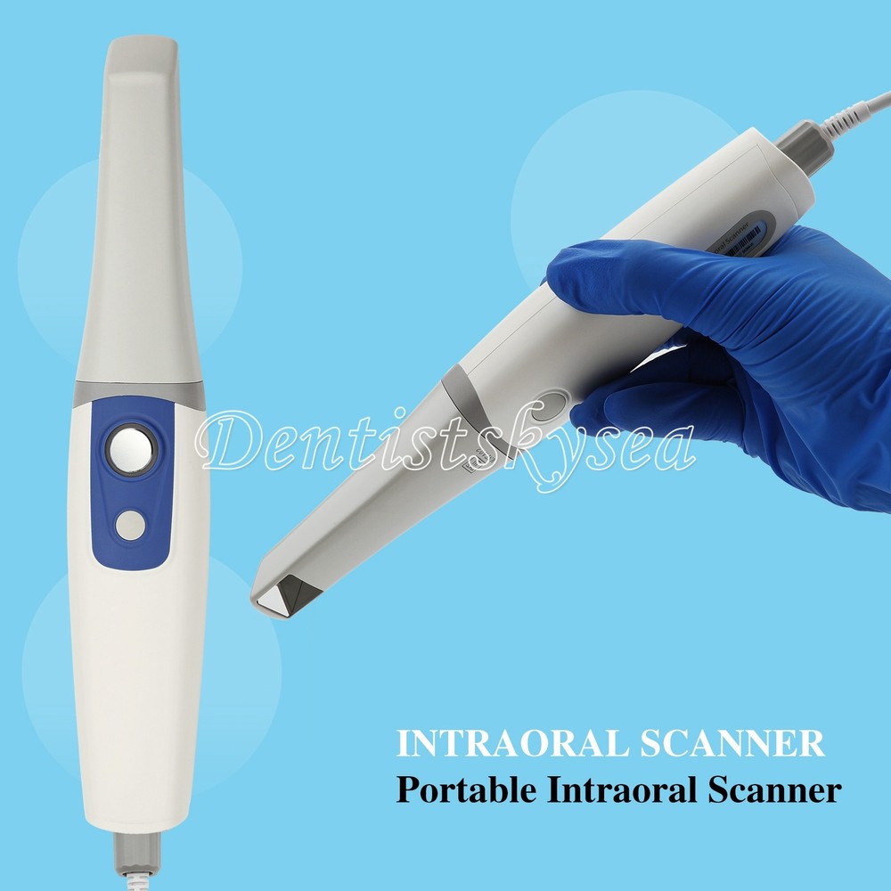 Dental Digital Impression Intraoral 3D Scanner with 4 Tips & Free Software