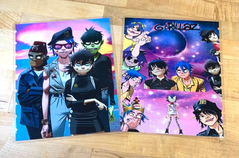 Gorillaz Cover Set for use with Classic Happy Planner