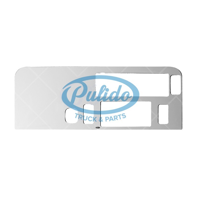 KENWORTH T680-T880 SLEEPER CONTROL PANEL TRIM CHROME ACCESSORY #14448