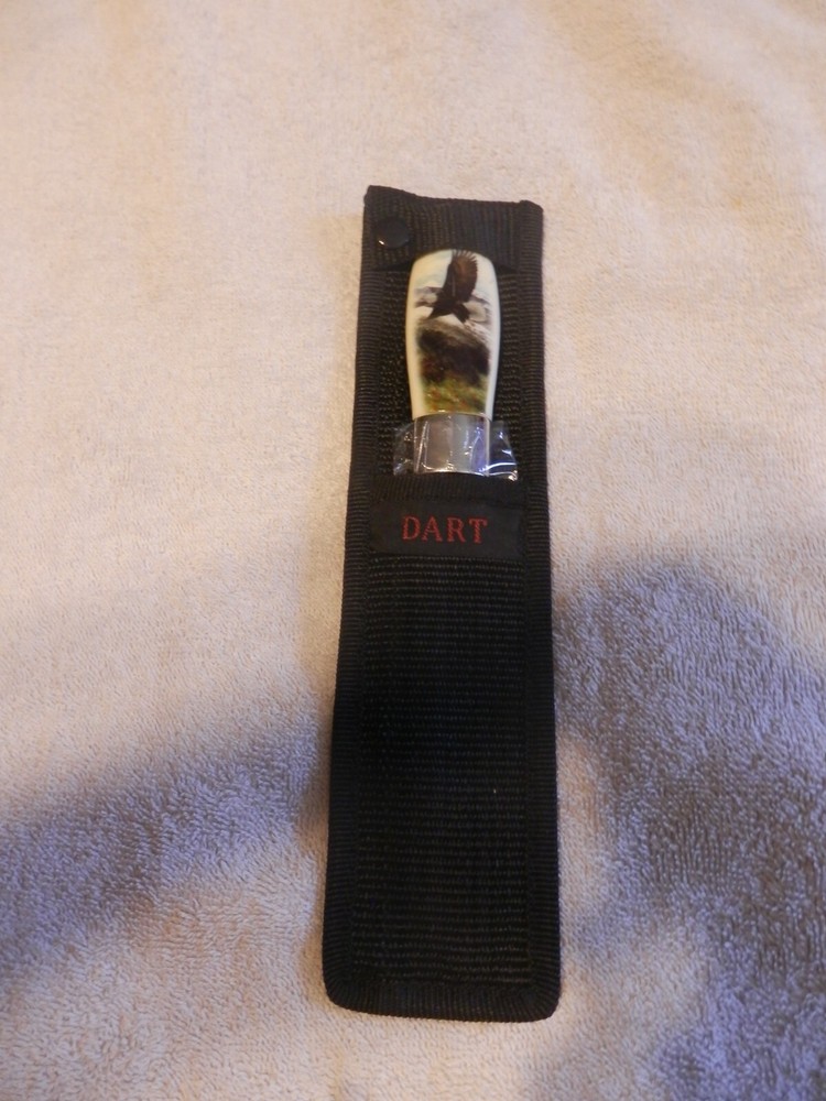 Dart Dagger Eagle On Handle w/Sheath