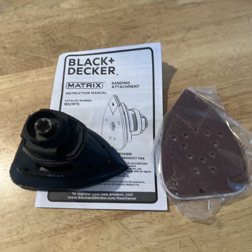 Black+Decker BDCMTS Matrix Sander Attachment