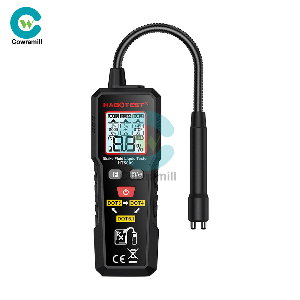 LCD Car Brake Fluid Tester High Precision Detector Analyzer DOT3 DOT4 DOT5.1