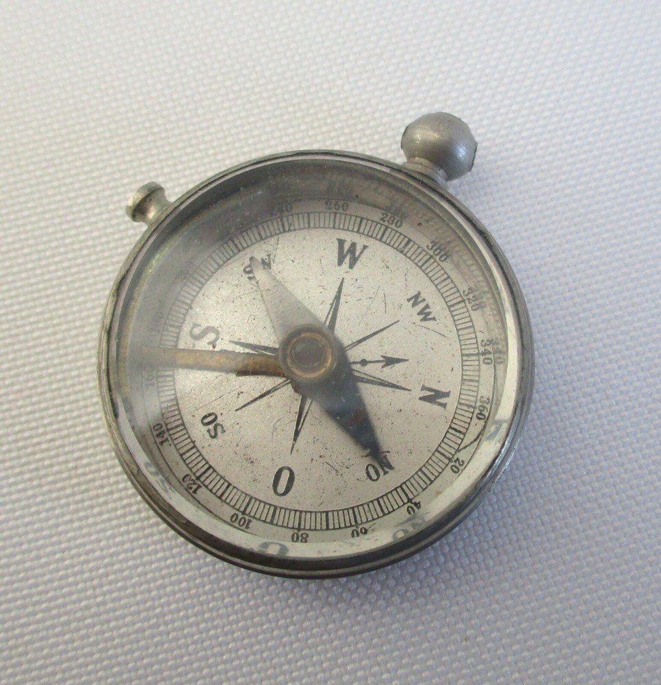 Vintage Compass Bevel Glass Cover