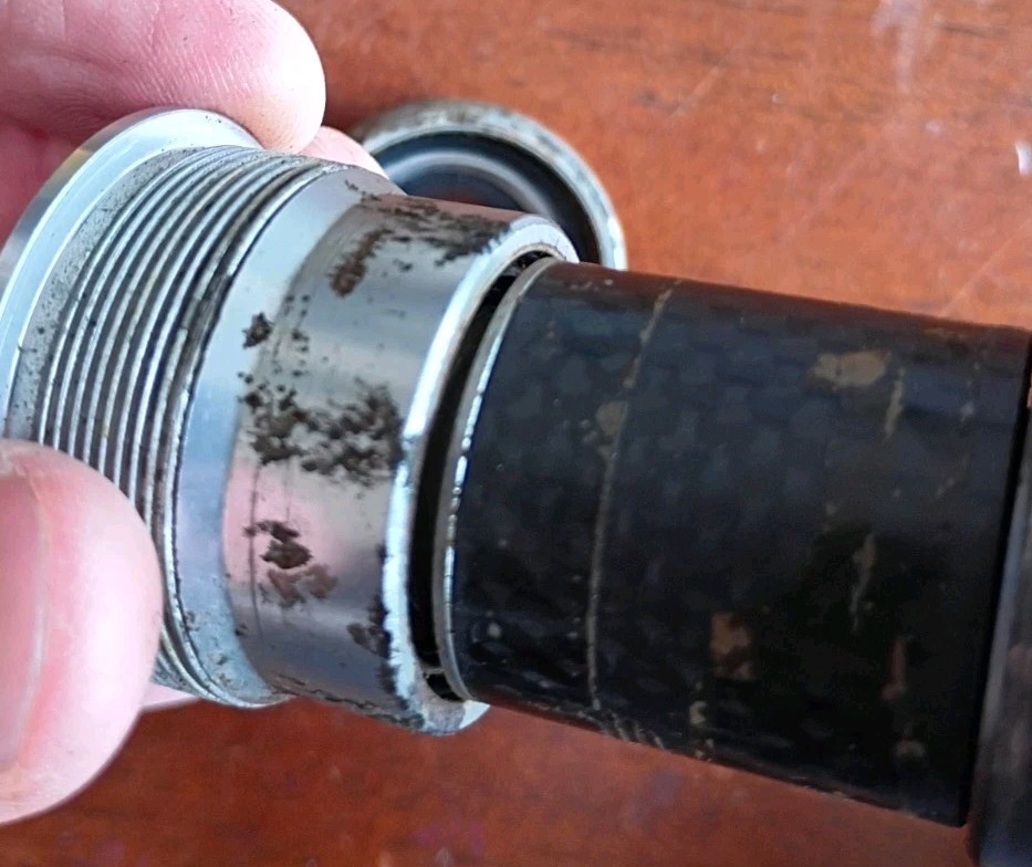 Used Campagnolo Record Bottom Bracket Lot