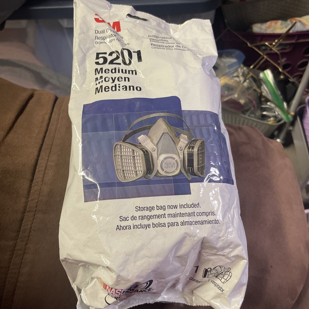 3M  5000 Series,5201  Half FacePiece Respirator