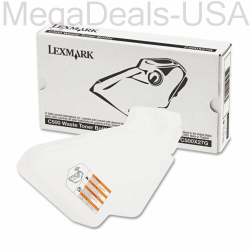 Genuine Lexmark Printer Waste toner bottle pack C500X27G