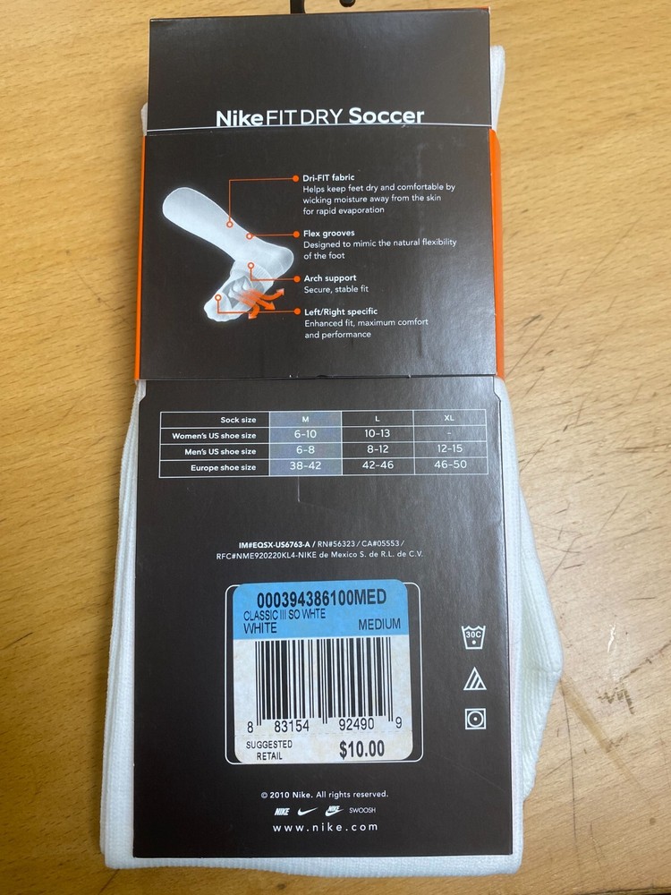 NIKE CLASSIC III SOCCER SOCK