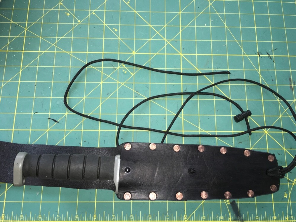 Replacement Knife Flap Sheath Leather