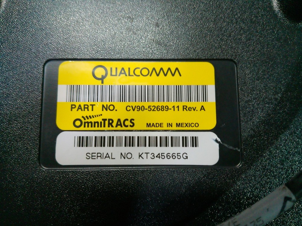 OMNITRACS QUALCOMM ONBOARD COMMUNICATION KEYBOARD / COMPUTER CV90-52689-11